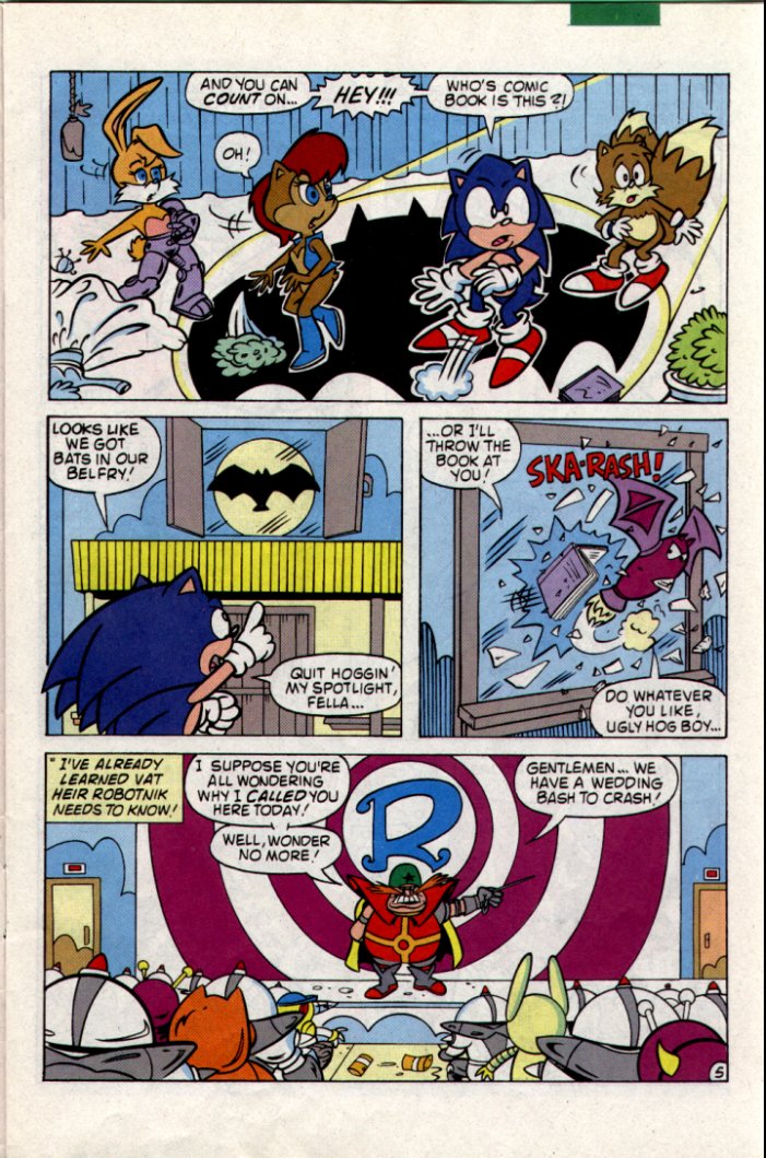 Sonic - Archie Adventure Series January 1995 Page 5